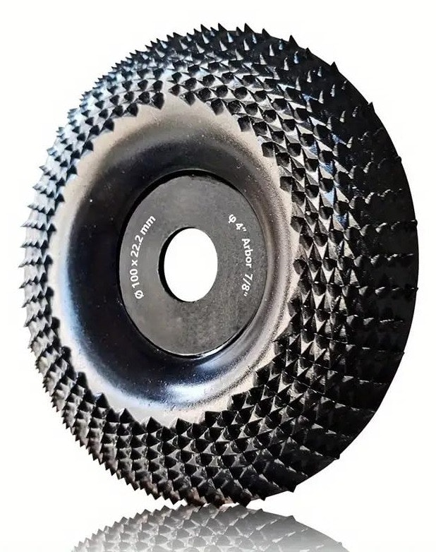 Angle Grinder Wood Carving Disc: $2.66
