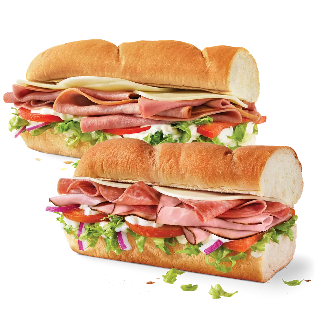 Four 6" Subs at Subway: $3.99 each