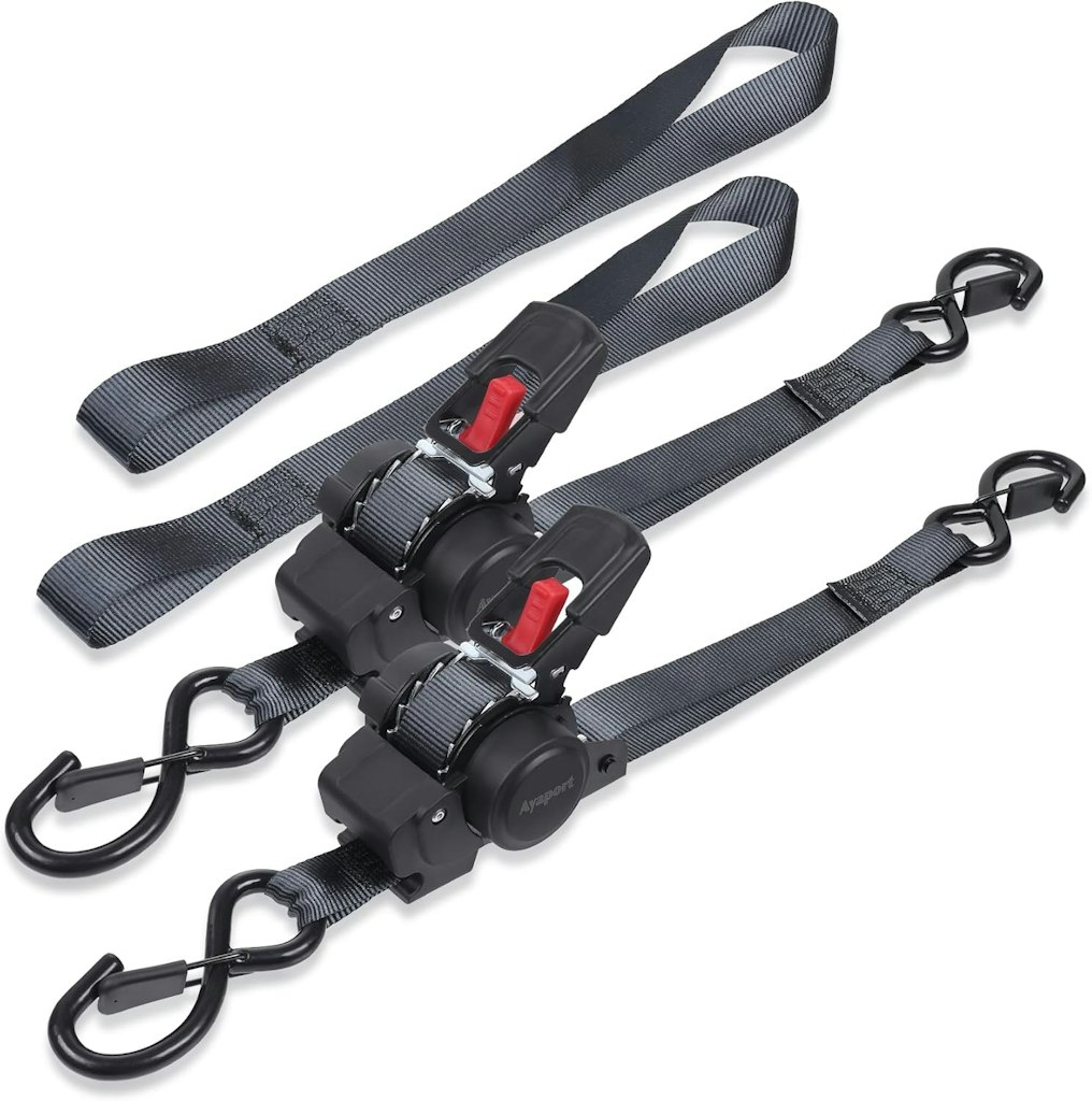  Retractable Ratchet Straps : From $24