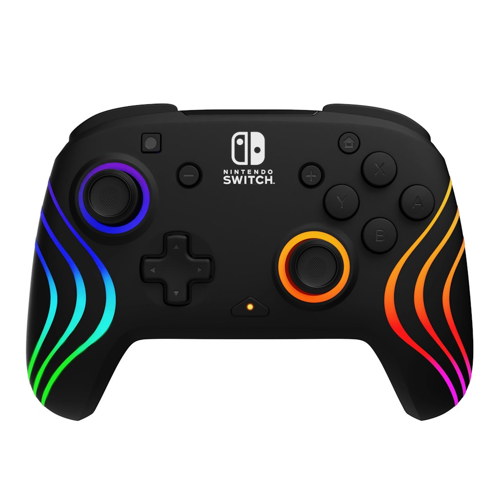 PDP Gaming Afterglow Wave Wireless Nintendo Switch Pro Controller: $30
