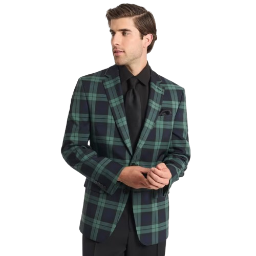 Chaps Men's Holiday Blackwatch Blazer: $29