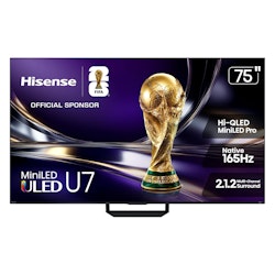 Hisense U7 75U7SG 75" 4K HDR10+ Mini-LED UHD Smart TV for $998 + free shipping