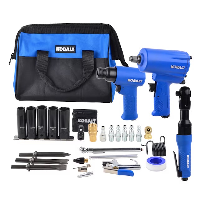 Kobalt 31-Piece Multipurpose Air Tool Kit:  $99