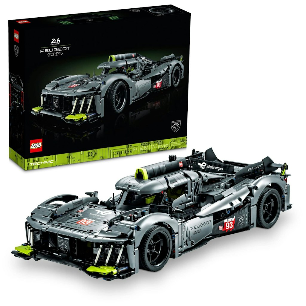 LEGO Technic Peugeot 9X8 24H Le Mans Hybrid Hypercar Building Kit: $159.99 LEGO Technic Peugeot 9X8 24H Le Mans Hybrid Hypercar Building Kit: $159.99