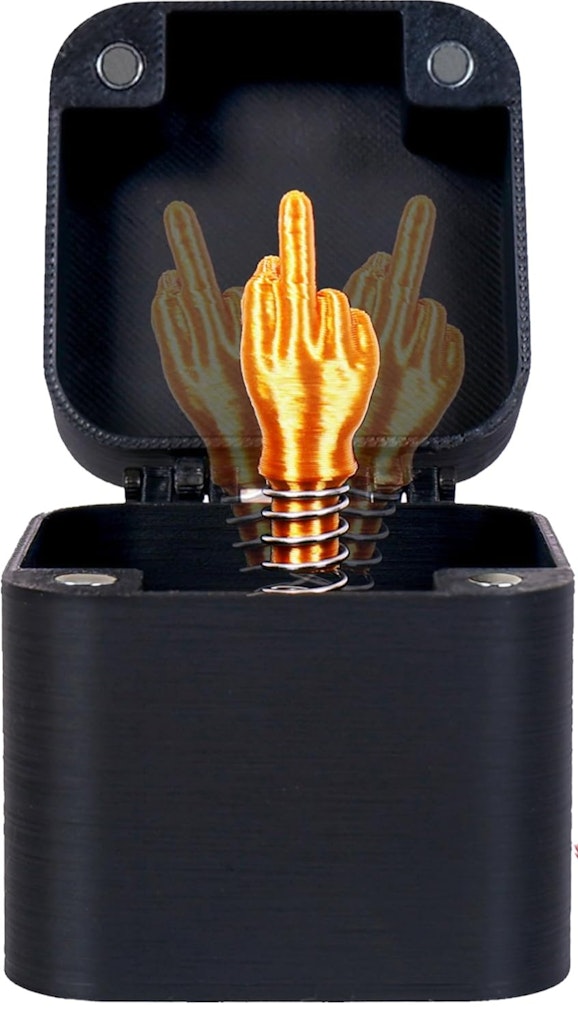 Middle Finger in a Box: $4.99