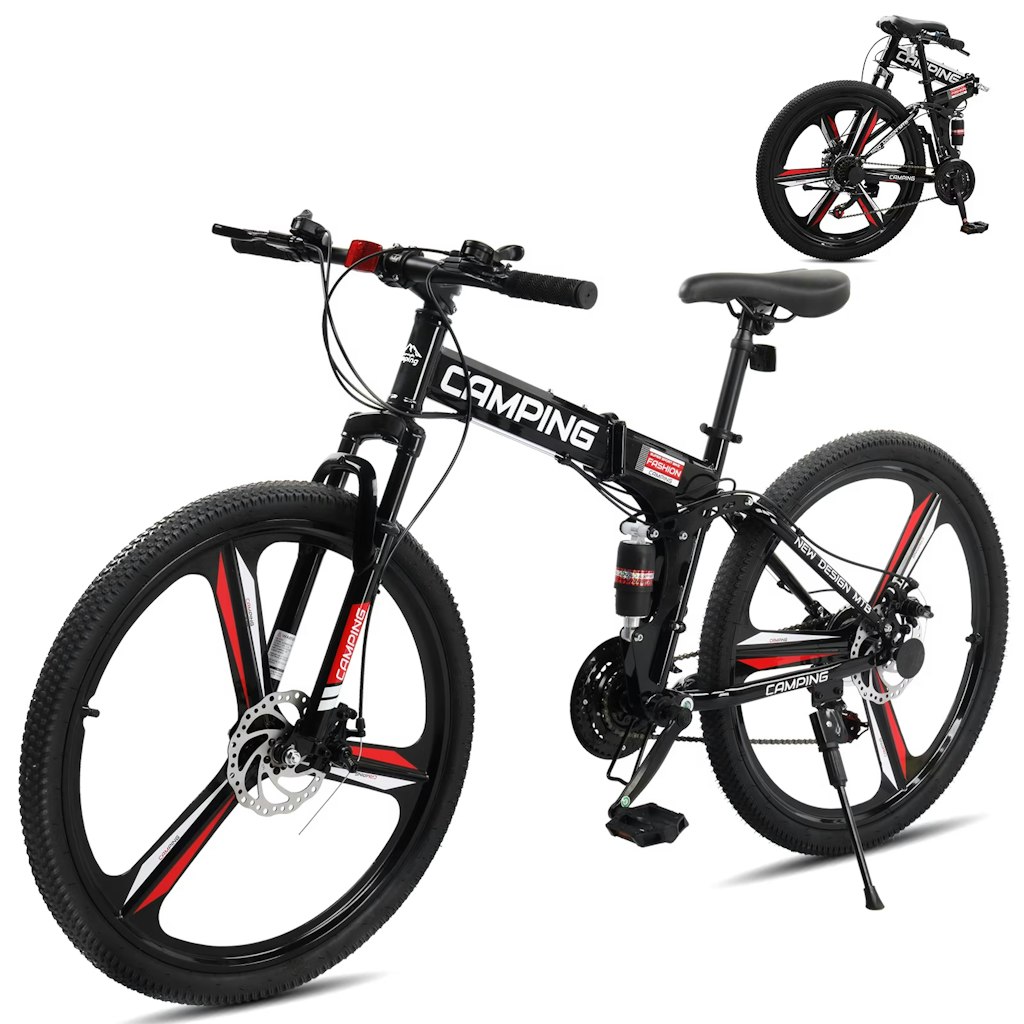 Zimtown Unisex 26" Folding Mountain Bike: $188