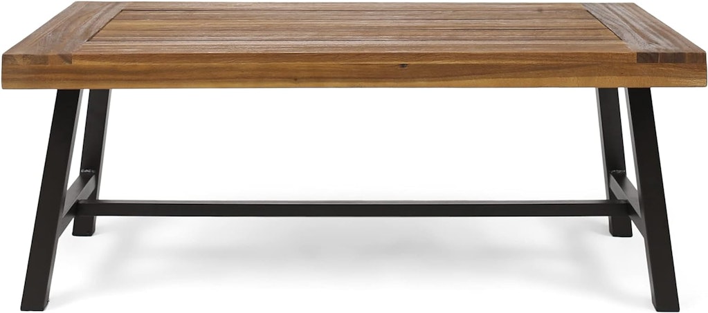 Christopher Knight Home Carlisle Outdoor Acacia Wood Coffee Table: $81