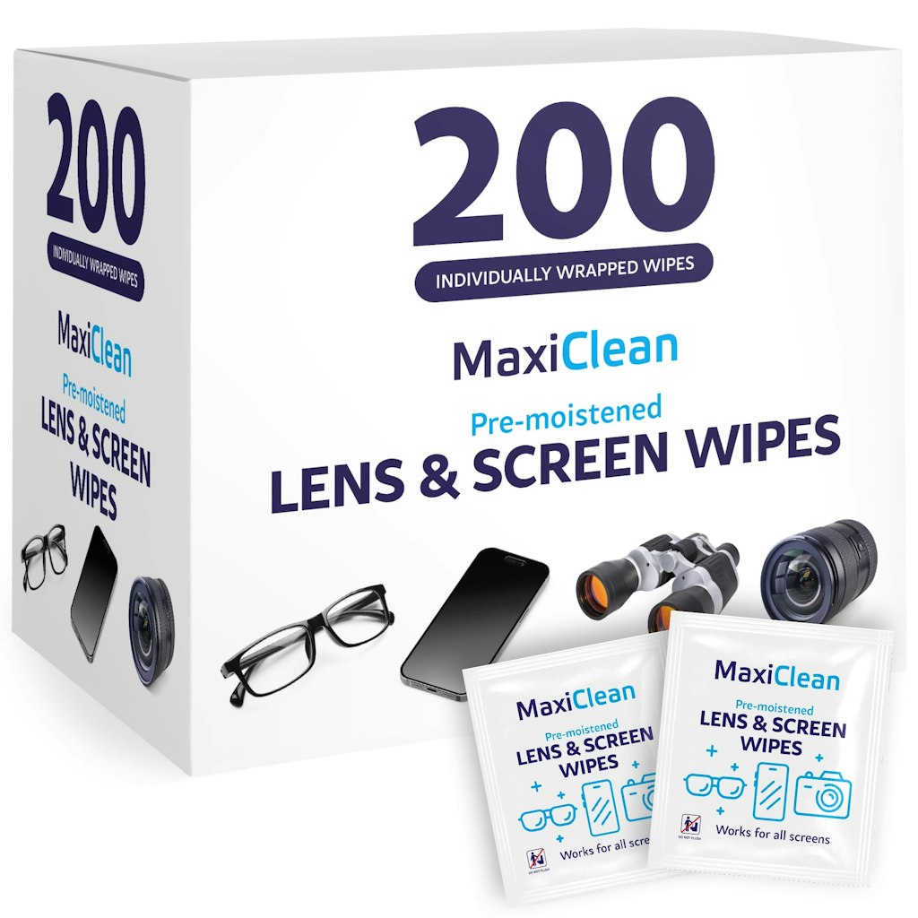 Maxi Clean Pre-Moistened Lens Wipes 200-Pack: $8.99 w/ Subscribe & Save