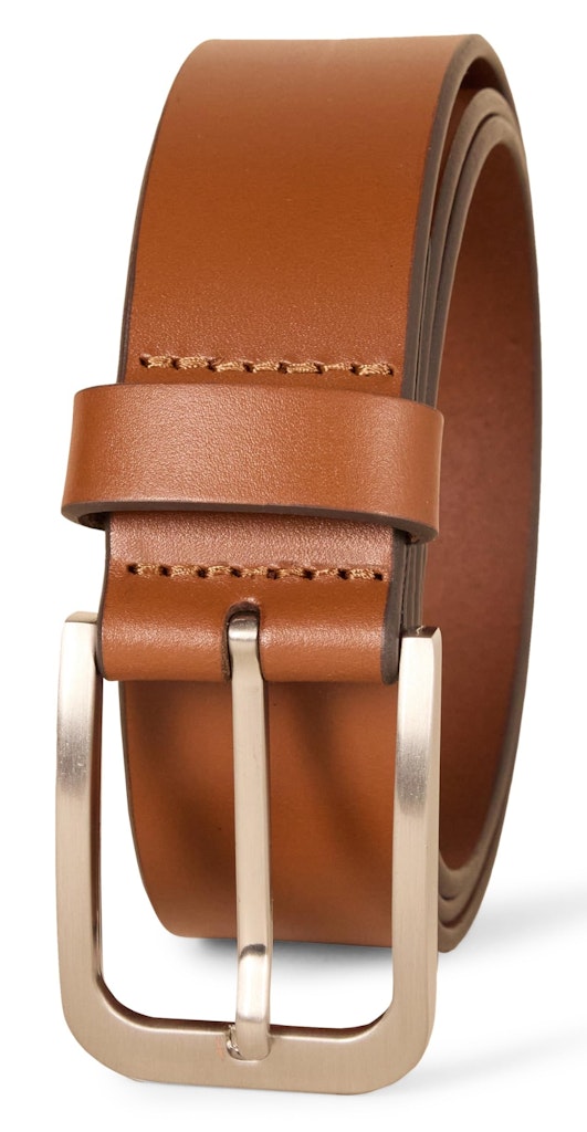 Amazon Essentials Men's Classic Jean Genuine Leather Belt: $8.73
