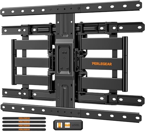 Perlegear Ultra Slim Full Motion TV Wall Mount: $34.99