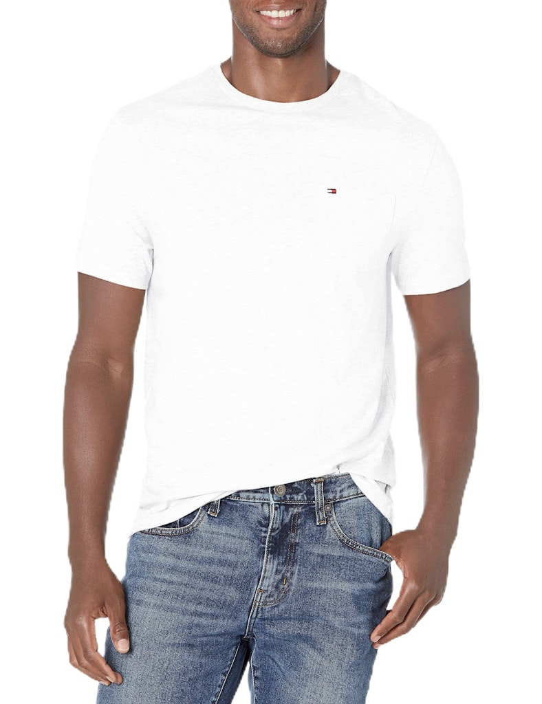 Tommy Hilfiger Men's Essential Cotton Pocket T-Shirt: $9.77