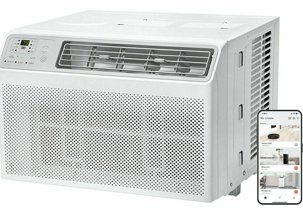 TCL 6000-BTU Smart Window Air Conditioner: $175