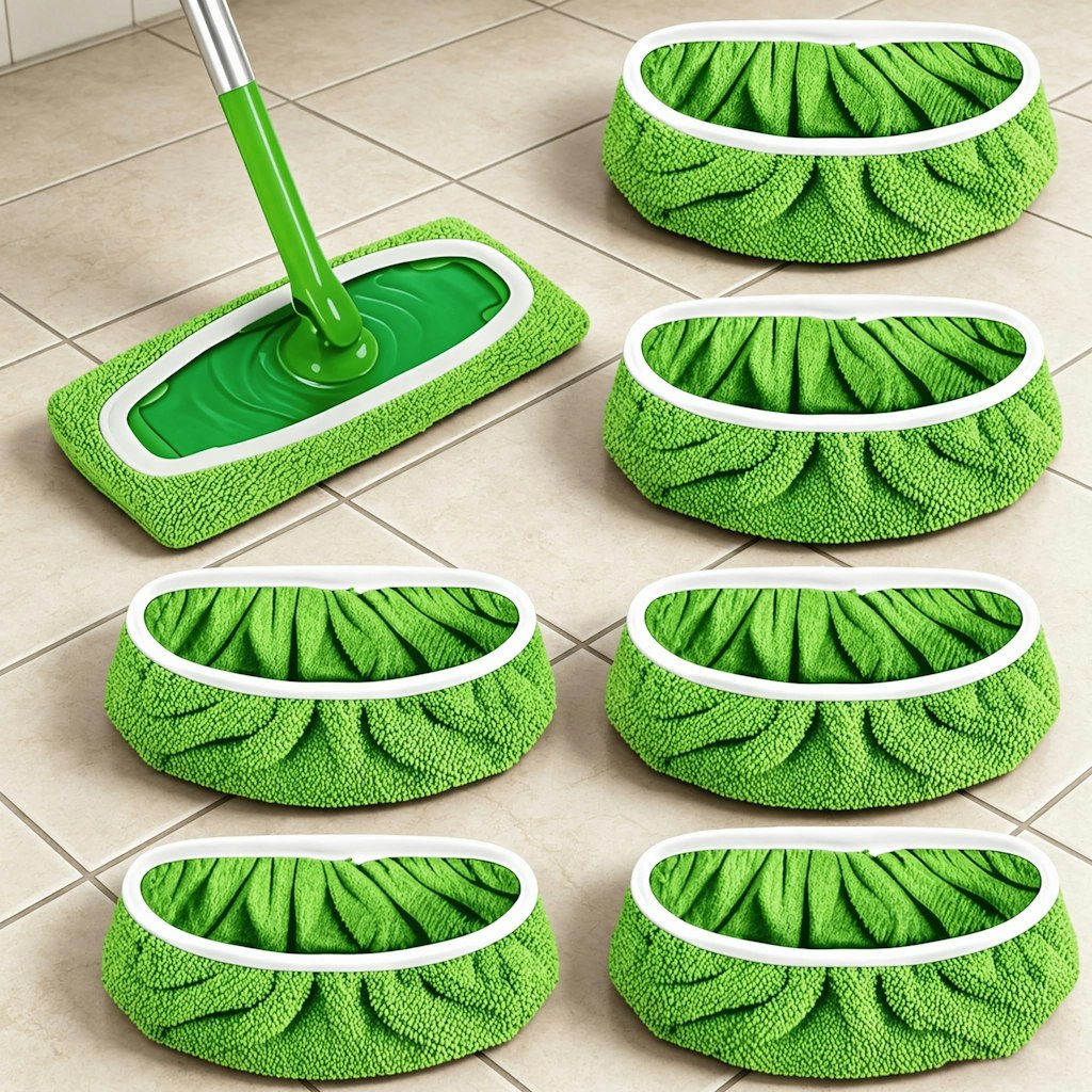 High Absorbency Mop Cleaning Cloth 6-Pack: $3.37