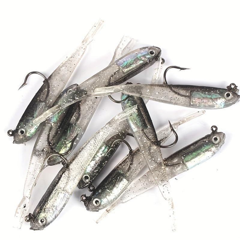 Soft Fish Lure 10-Pack: $1.30