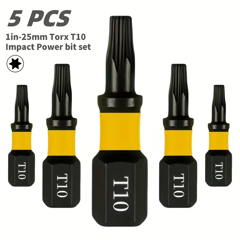 T10 Torx Screwdriver Bit Set : $1.85 T10 Torx Screwdriver Bit Set : $1.85