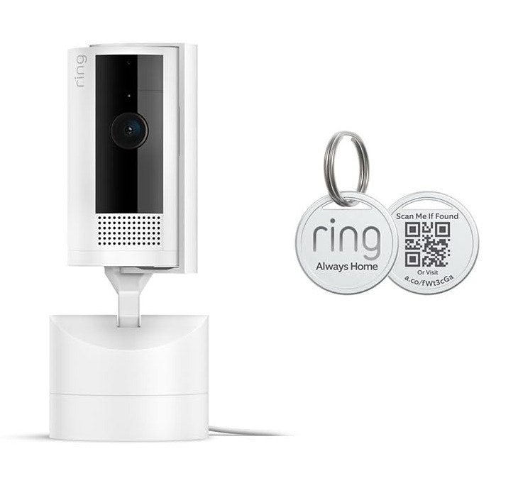 Ring Pan-Tilt Indoor Cam w/ Pet Tag: $35