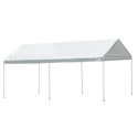 ShelterLogic 20ft x 10ft Rectangle White Standard Canopy for $89 + free shipping