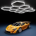 Modern 11-Grid Hexagon Garage Light 48-Pack for $78 + free shipping