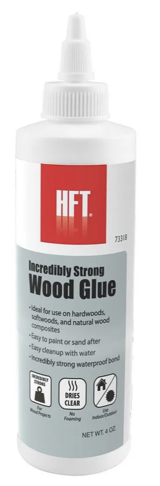 HFT Wood Glue 4-oz. bottle : $1 