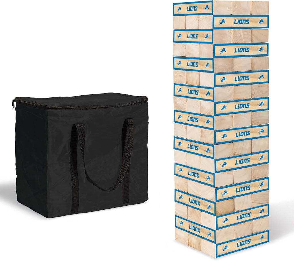 Wild Sports NFL Giant Stacking Wooden Blocks: f$35
