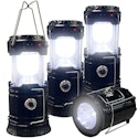 Collapsible Portable LED Camping Lantern 4-Pack for $21 + free shipping w/ Prime