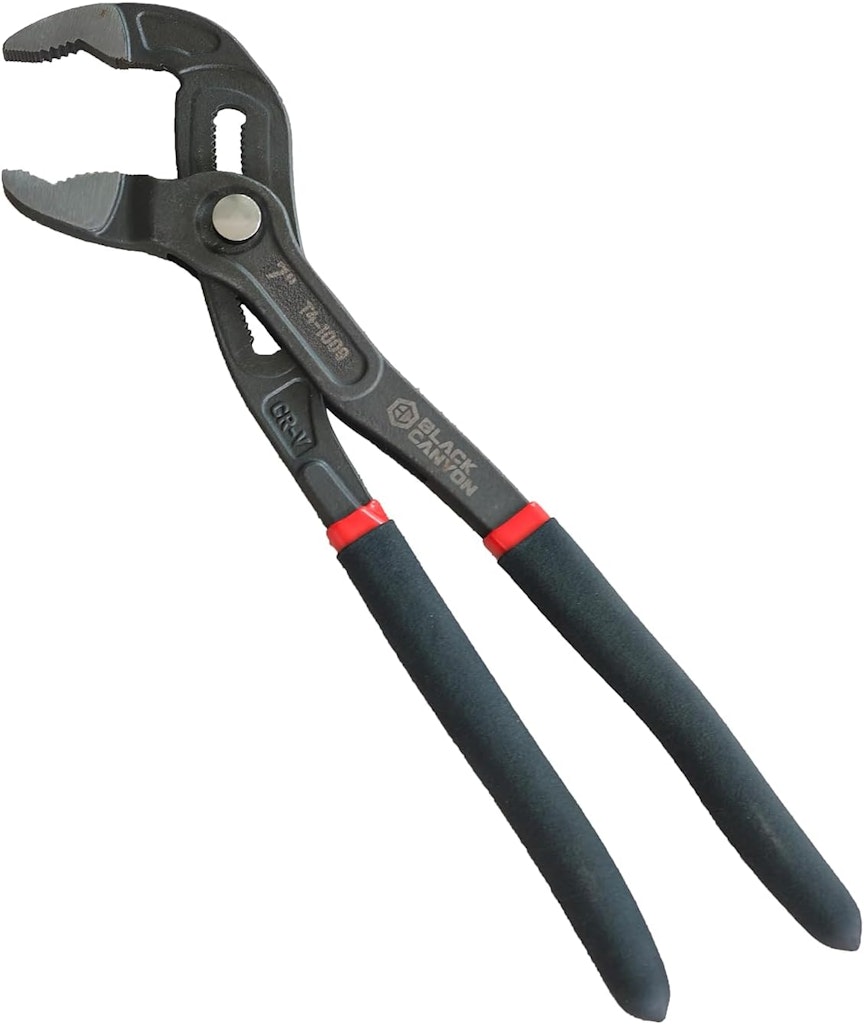 Black Canyon 7" V-Jaw Tongue and Groove Pliers: $12