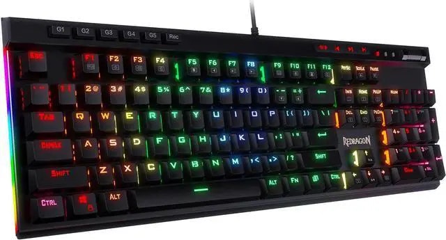 Redragon K580 VATA RGB Mechanical Gaming Keyboard: $43 Redragon K580 VATA RGB Mechanical Gaming Keyboard: $43