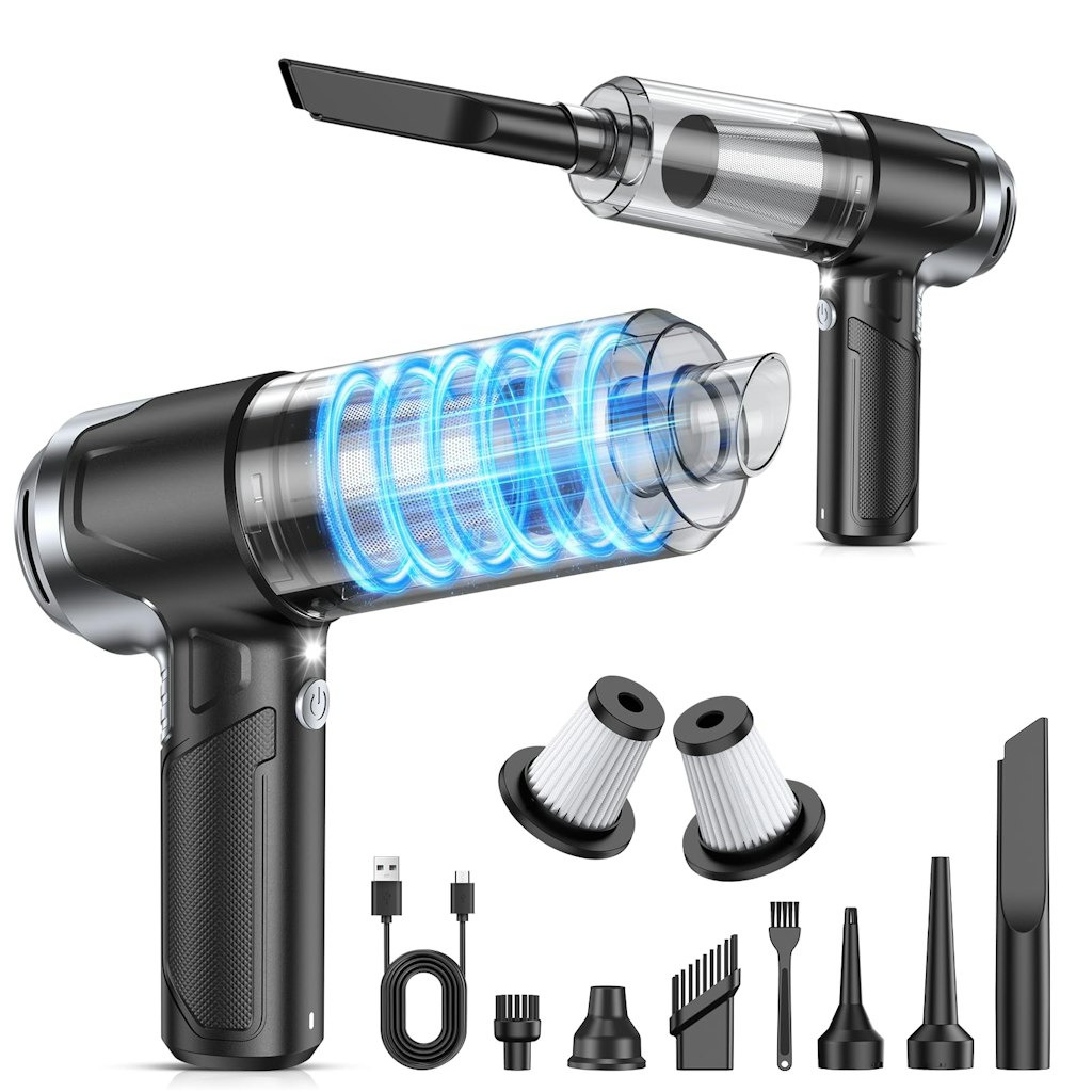 120W Cordless Handheld Car Vacuum Cleaner: $23