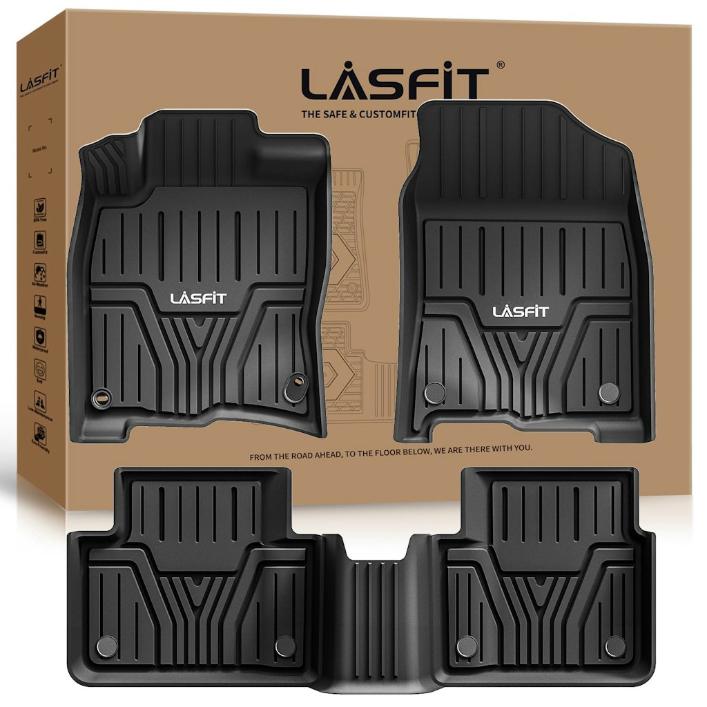 LASFIT All-Weather TPE Custom-Fit Floor Mat Sets for Honda at Amazon: Up to $38 off