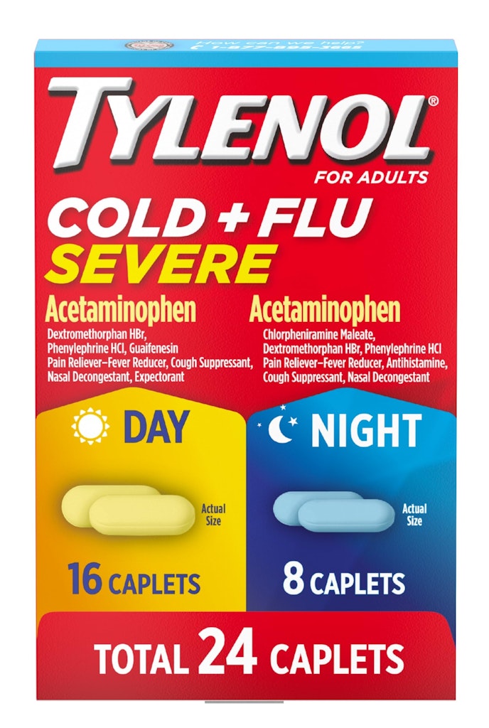 Tylenol Cold + Flu Severe Day & Night Caplets Combo Pack: $4.62 via Sub. & Save