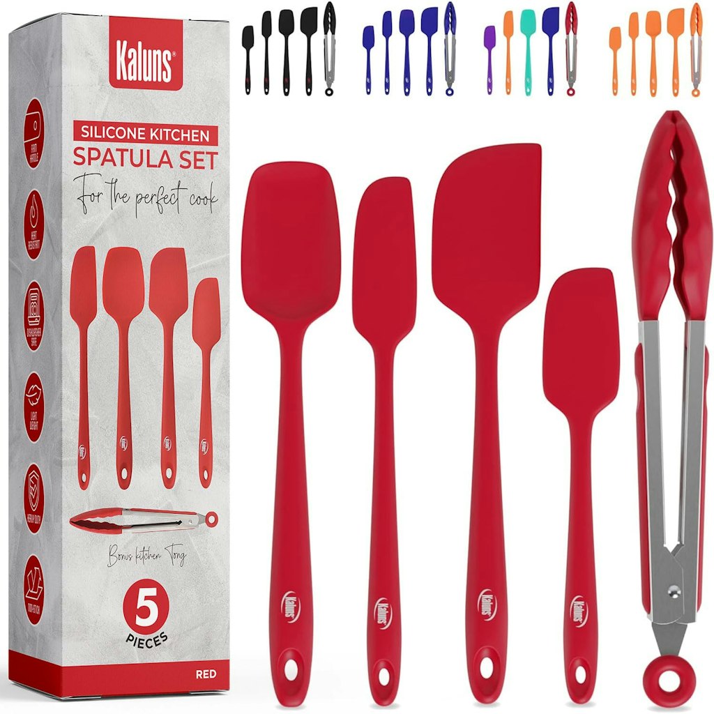 Kaluns 5-Piece Silicone Spatula Set: $7.99