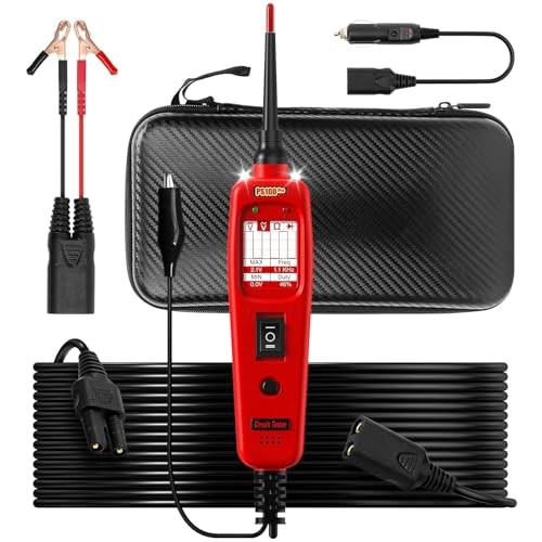 PS100PRO 12V/24V Automotive Circuit Tester and Short Finder Kit: $44.99