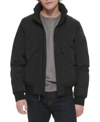 Tommy Hilfiger Men's Flex Performance Zip-Front Bomber Jacket: $31