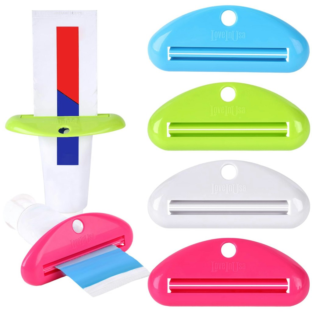 Toothpaste Squeezer 4-Pack: $1.01