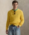 Polo Ralph Lauren Men's Cable-Knit Cotton Sweater for $61 + free shipping w/ $39