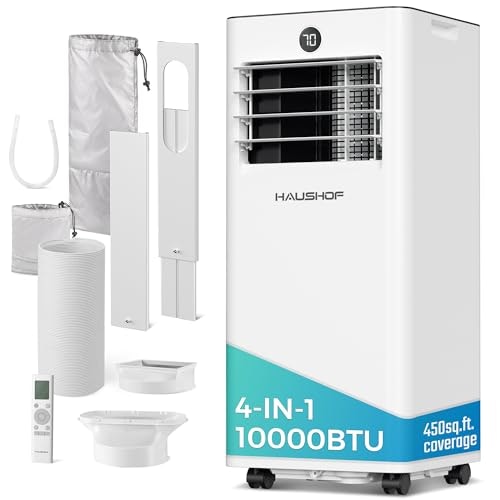 Haushof 10,000 BTU Portable Air Conditioner: $195 w/ Prime 