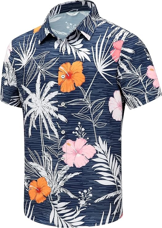 SheLucki Men's Hawaiian Shirt: $7.99