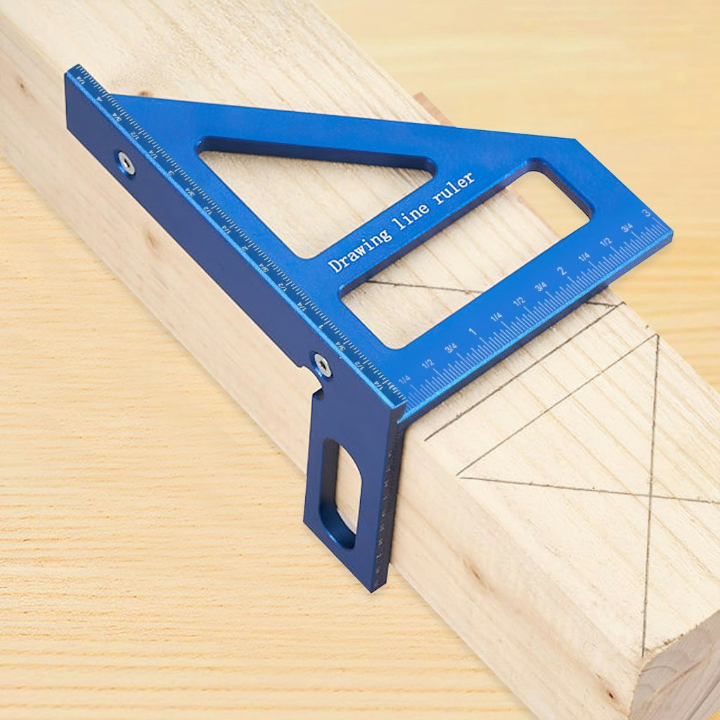 3D Multi-Angle Measuring Ruler: $2.77