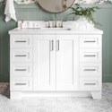Longhore Tides Freitas 48" Solid Wood Single Bathroom Vanity for $1,432 + extra 10% off + free shipping