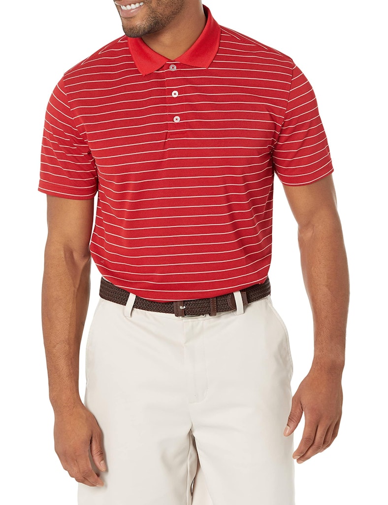 Amazon Essentials Men's Moisture-Wicking Golf Polo Shirt: $6.35