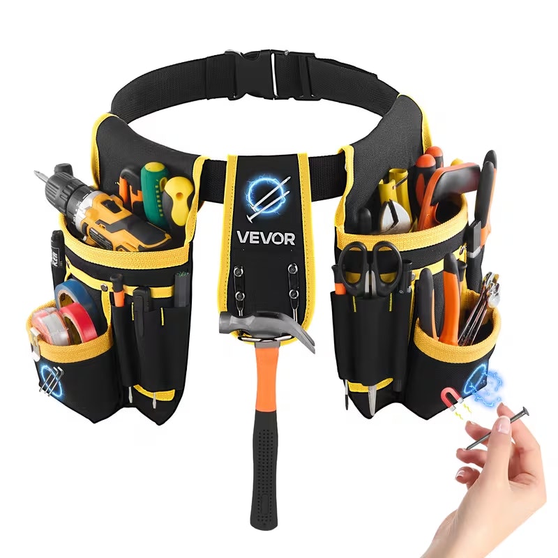 Vevor Magnetic Tool Belt : $13 