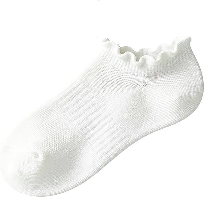 Fandecie Womens Ruffle Socks: $5.99
