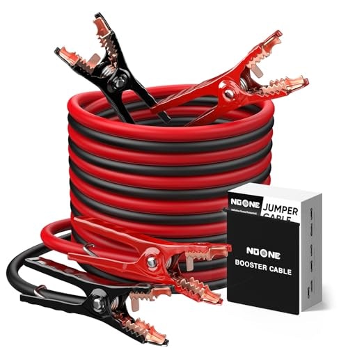 Noone 4AWG 20-Foot 600A Jumper Cables: $12.79