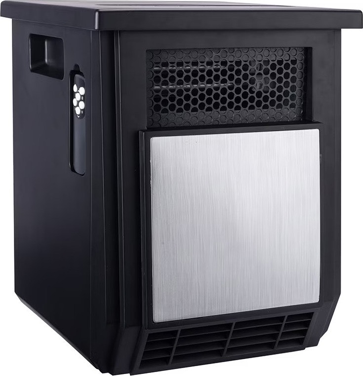 Pre-Owned Mainstays 1500W 4-Element Infrared Cabinet Space Heater: $8.28 Pre-Owned Mainstays 1500W 4-Element Infrared Cabinet Space Heater: $8.28