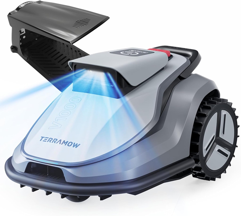 TerraMow Robotic Lawn Mower with Garage: $1,119.20