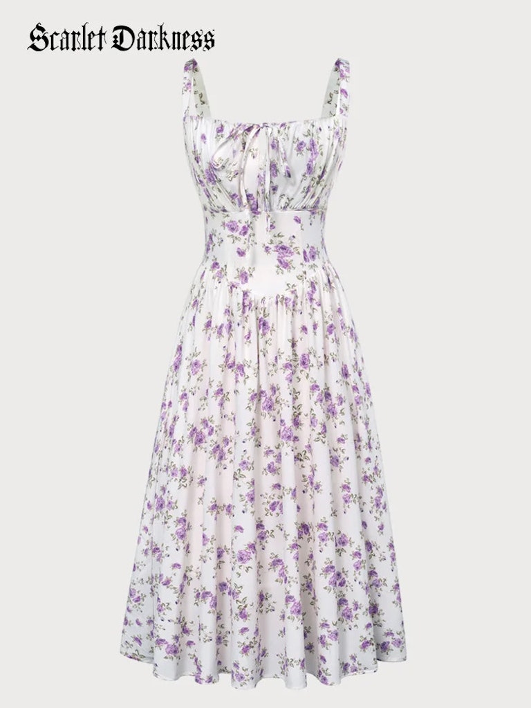 Milkmaid Women's Floral Dress: $31.20