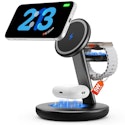 3-in-1 Wireless Charging Station for iPhone, Apple Watch, and AirPods for $16 + free shipping w/ Prime
