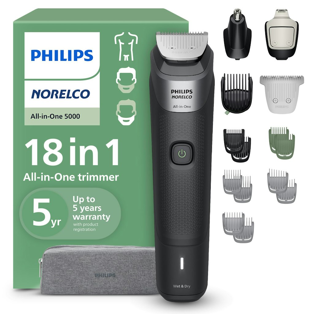Philips Norelco 5000 Series 18-Piece Trimmer Set: $45