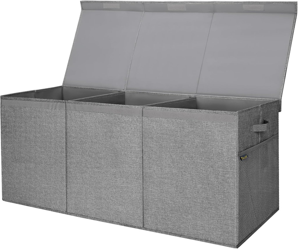 Baleine Fabric Storage Bin with Lid: From $17.49
