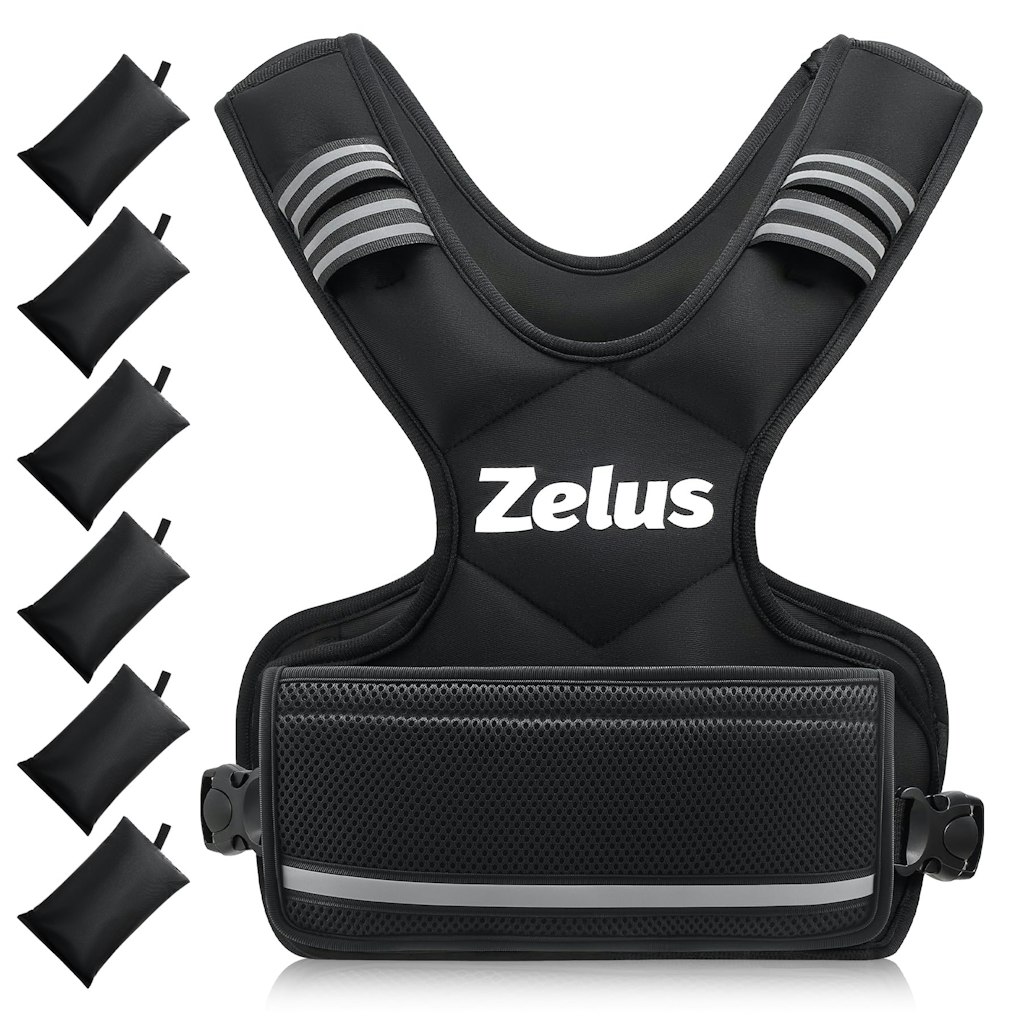 ZELUS Adjustable Weighted Vest: From $27
